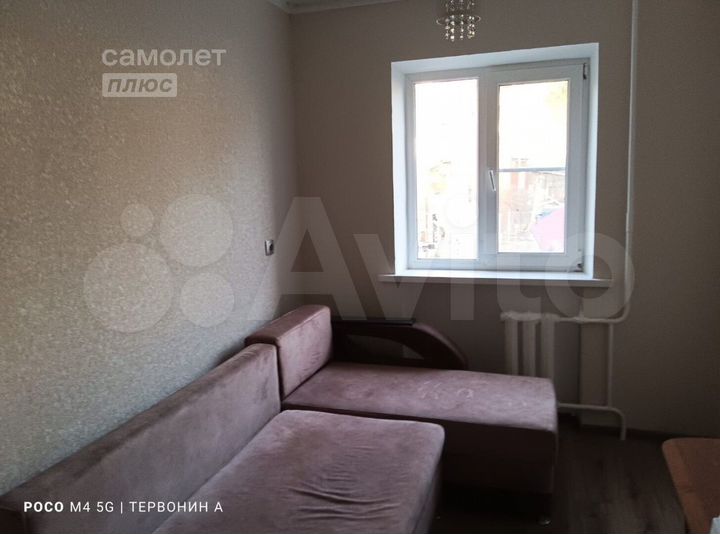 Комната 9,3 м² в 1-к., 3/4 эт.