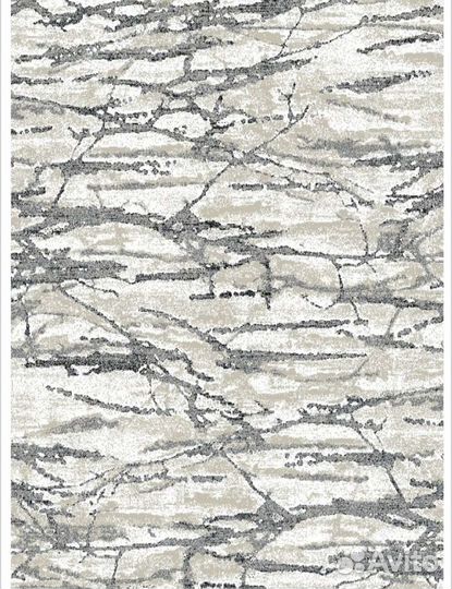 Серый ковёр 2x3 модерн