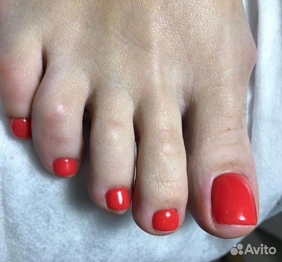 Smart педикюр с гель лаком