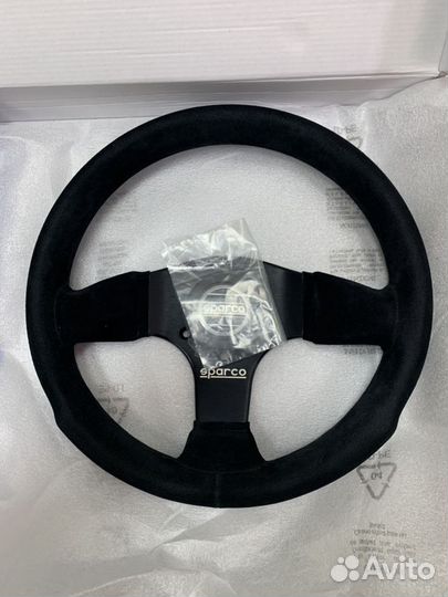 Руль P300, замша, диаметр 300 мм., Sparco 015P300S