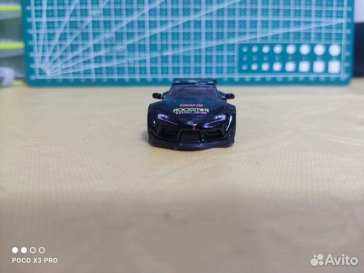 Custom Toyota gr supra rockstar hot wheels