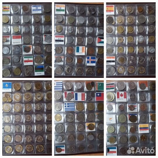 Монеты из разных стран