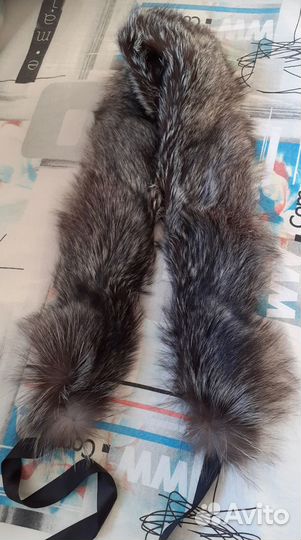 Воротник-горжетка, чернобурка