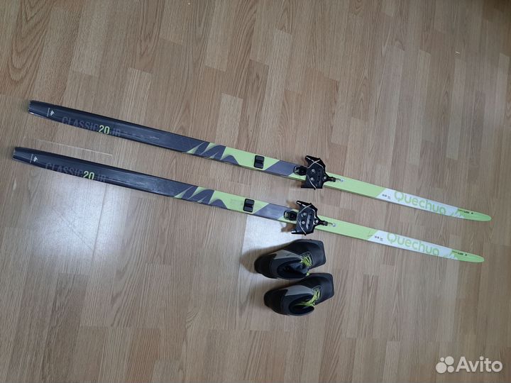 Беговые лыжи декатлон 160 см
