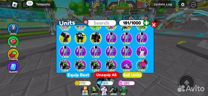 Продаю юниты в toilet tower defense все цены в лс