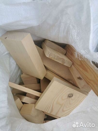 Дрова сухие в мешках