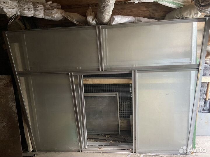 Алюминеевые оконные рамы