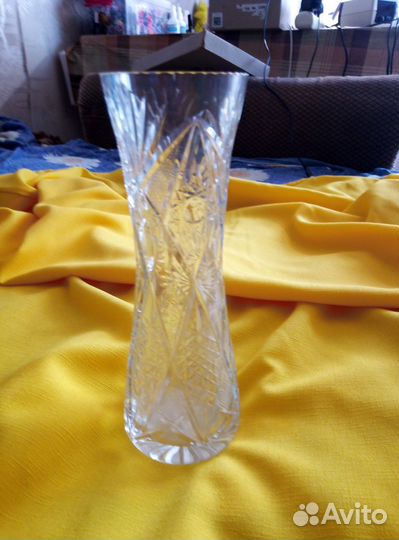 Хрустальная, вазочка СССР для цветочков