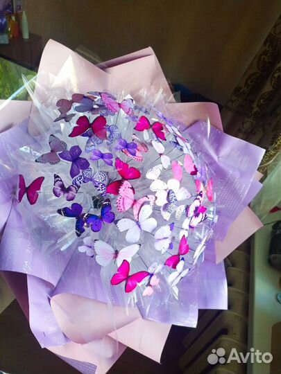 Набор для создания букетов из бабочек