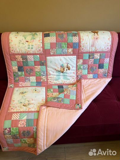 Лоскутное одеяло ручной работы
