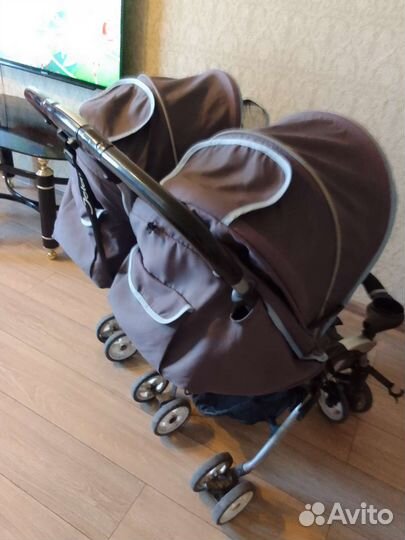 Коляска для двойни jetem