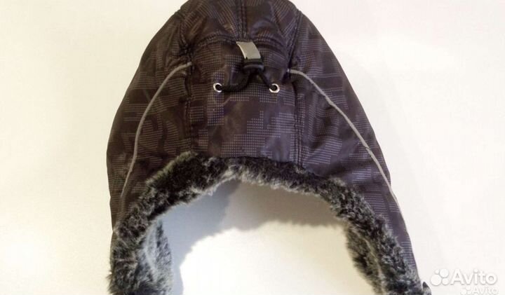 Зимняя шапка Авиатор на мальчика