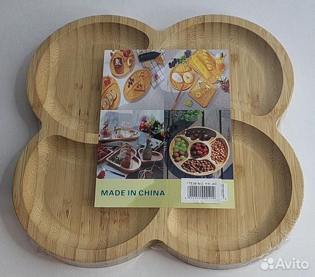 Менажница деревянная 25х25