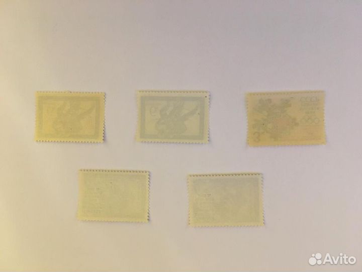 1962-69 марки СССР Победа советских хоккеистов