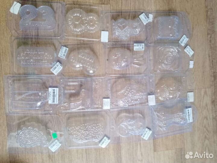 Пластиковые формы для мыла