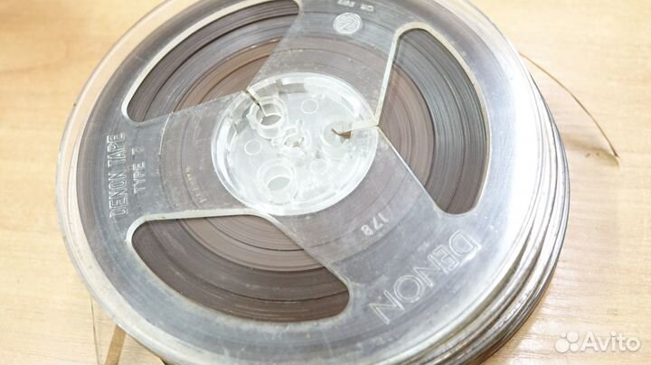 Бобины с пленкой Denon Scotch Sony 7