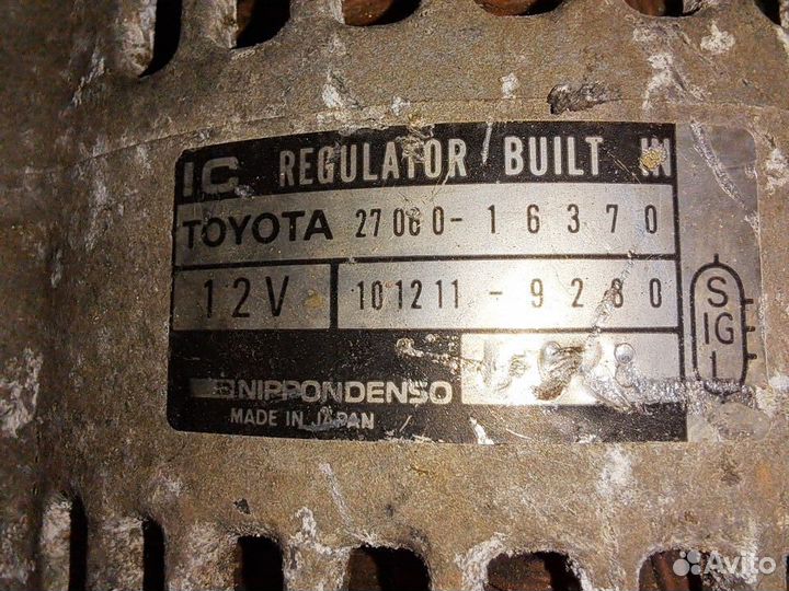 Генератор Toyota 4AFE/5AFE/7AFE