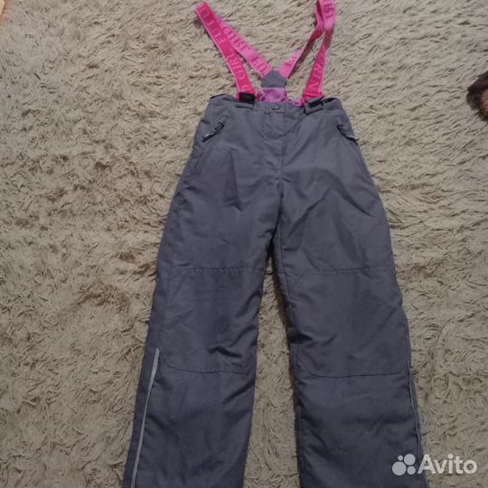 Дутые штаны для девочки