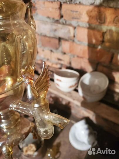 Стеклянный самовар