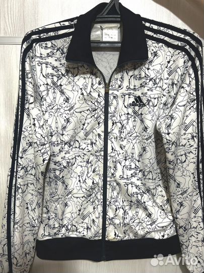 Зип худи adidas винтаж