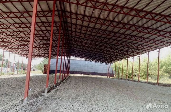 Строительство ангаров, гаражей, навесов