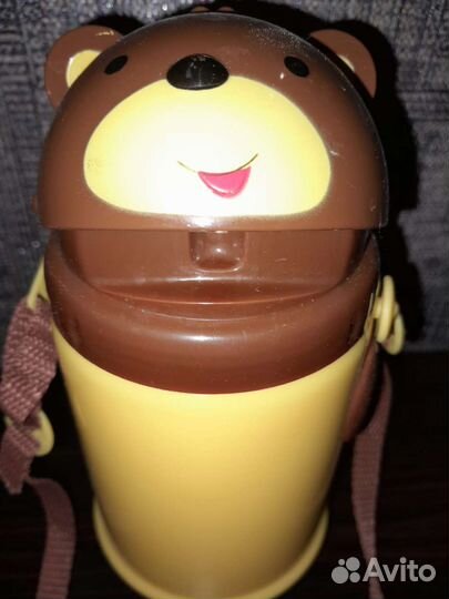 Термокружка - Поилка с трубочкой