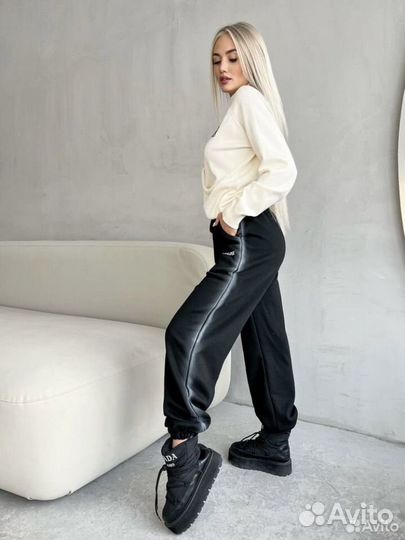 Штаны на флисе Celine