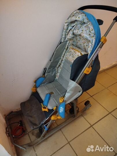 Коляска санки