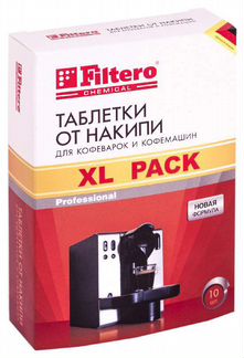 Таблетки filtero от накипи, для чайников, 49240
