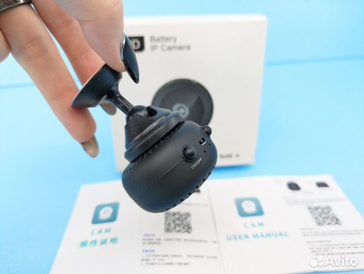 Камера вай фай Mini Wife 4K 150 градусов