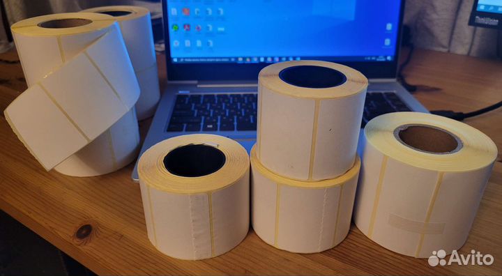 Термоэтикетка 58х40 / 75х120. WB/ozon