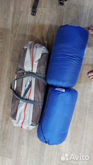 Палатка туристическая 4 местная с тамбуром