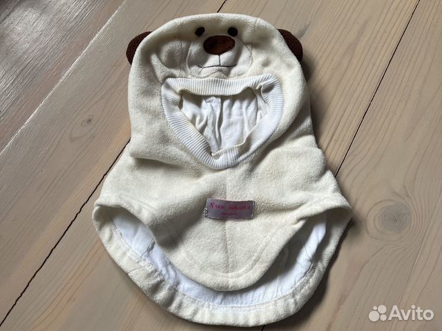 Шапочка детская-мишка