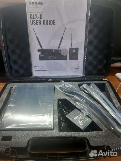 Радиомикрофон Shure Qlxd-4 головы KSM8, SM58