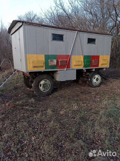 Передвижной пчелопавильон на 15 пчелосемей