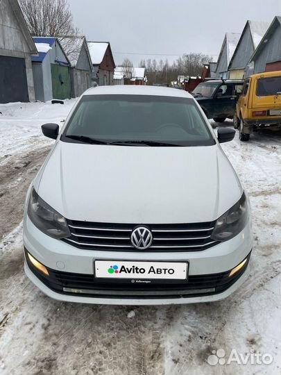 Volkswagen Polo 1.6 МТ, 2017, 223 000 км