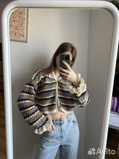 Вязаная кофта