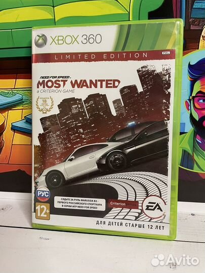 Need For Speed Most Wanted (Рус) Игра Xbox 360