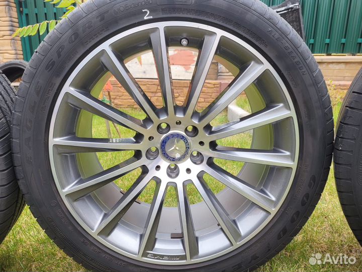 Комплект оригинальных колес в сборе Mercedes W