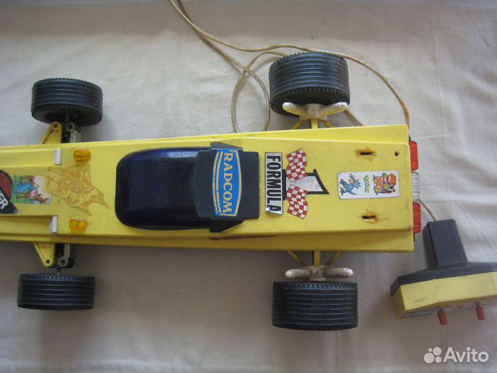 Игрушка гонка СССР на пульту