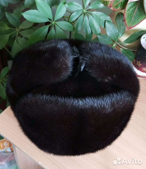 Норковая шапка, мужская