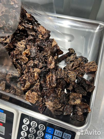 Легкое говяжье сушеное 1 кг/Лакомства для собак