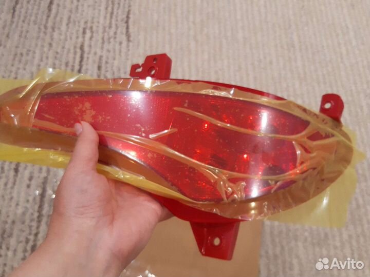 Задняя противотуманная фара на hyundai solaris