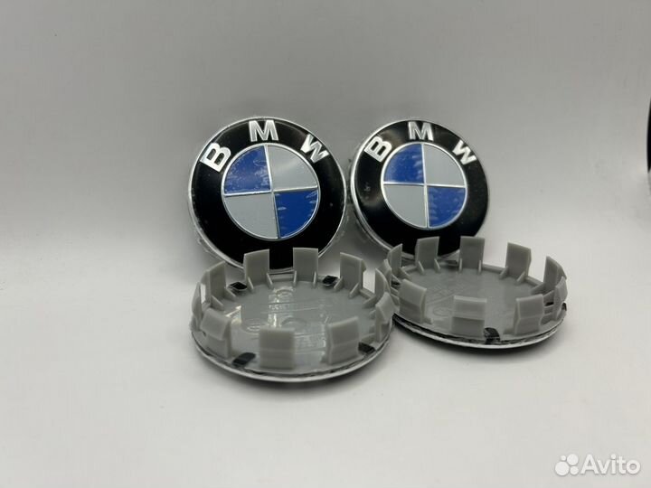 Колпачки заглушки в литые диски BMW