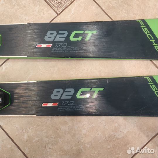 Горные лыжи с креплениями Fischer RC ONE 82 GT