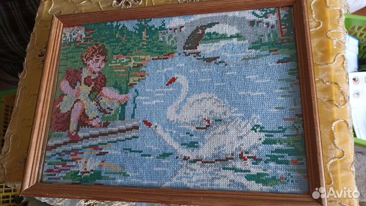 Картина свышивкой СССР