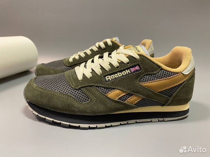 Кроссовки reebok classic leather мужские