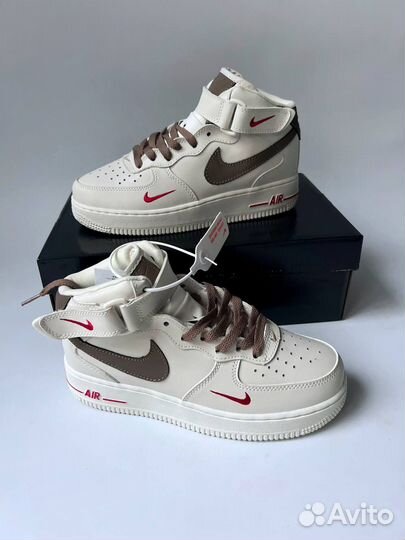 NikE air force 1 mid зимние