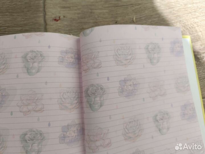 Блокнот ежедневник с суккулентами