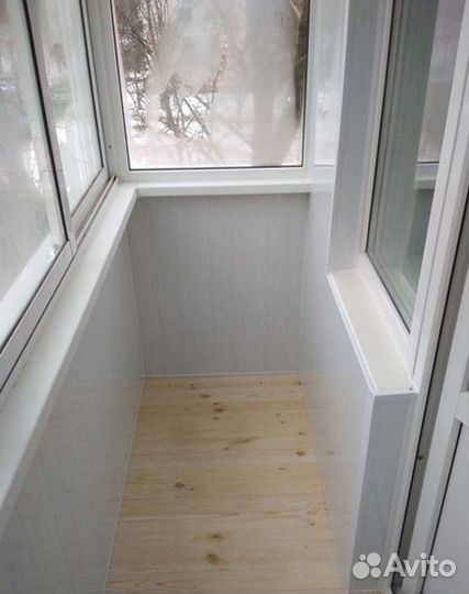 Остекление балконов и лоджии. Отделка лоджии